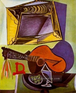 Stillleben a la guitare 1918 Kubismus Ölgemälde